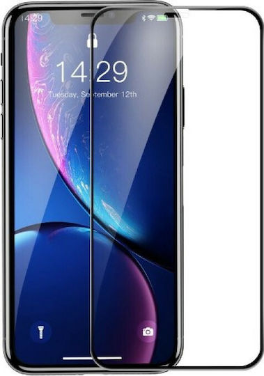 Baseus 3D Cover Mat Full Face Tempered Glass (iPhone XS Max)