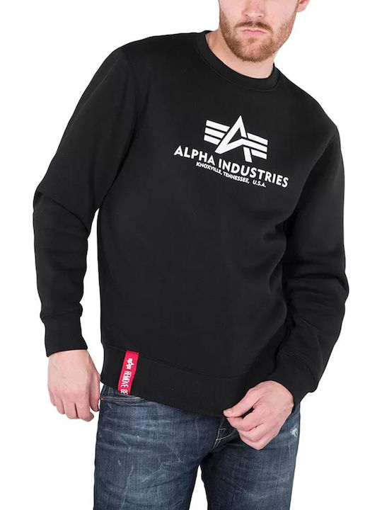 Alpha Industries Basic Φούτερ Μαύρο
