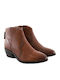 Mexx MXDA0065W Leather Women's Ankle Boots Brown MXDA0065W-2008