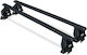 Menabo Autodachträger Metallisch 130cm für BMW Serie 5 5D 2010-2016 mit Dachträgerfüßen Schwarz