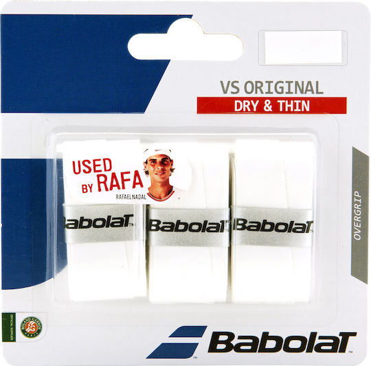 Babolat VS Original Overgrip White 3pcs