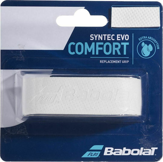 Babolat Syntec Evo Replacement Grip White 1pc