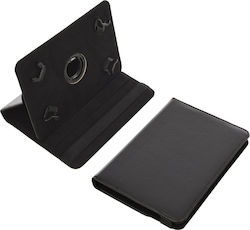 Sandberg Rotatable Flip Cover Δερματίνης Μαύρο (Universal 7-8")
