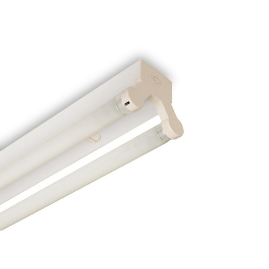 Lucas LED Осветително тяло Двоен край с 2 места за LED лампи T8 150бр