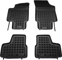 Rezaw Plast Auto Fußmatten Satz Vorder- und Rückseite 4 Stück für Seat Mii Skoda Citigo Volkswagen Up 2012+ Schwarze Rezaw Plast Auto Fußmatten Satz Vorder- und Rückseite 4 Stück für Seat Mii Skoda Citigo Volkswagen Up 2012+ Schwarze