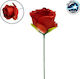 GloboStar Ramură Decorativă Artificială Rose Roșu 20cm 1buc