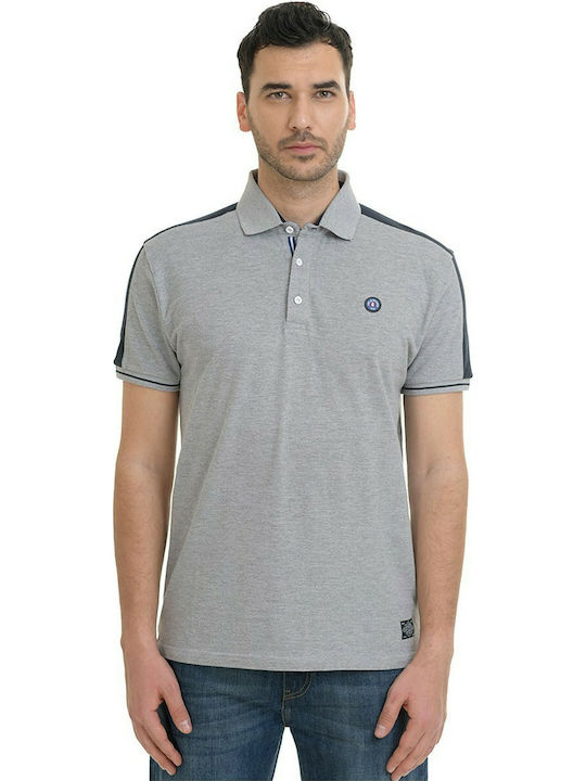 Splendid Polo T-Shirt Grau