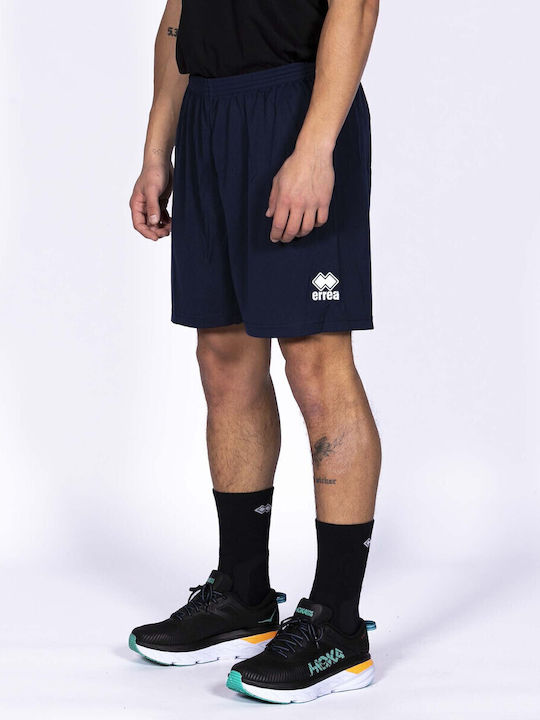 Errea New Skin Αθλητική Ανδρική Βερμούδα Navy Μπλε Errea New Skin Αθλητική Ανδρική Βερμούδα Navy Μπλε