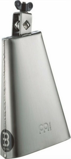 Meinl Chrome and Steel Finish Cowbell with Base Holder