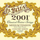 La Bella Set of Silver Plated Strings for Classic Guitar 4/4 2001 Classical Medium 29 - 41"