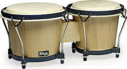 Stagg Traditional Wooden Bongo Set M22ST00000