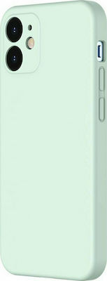 Baseus Liquid Silica Gel Back Cover Mint Green (iPhone 12 mini)