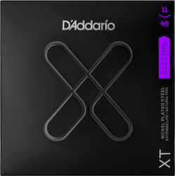 Daddario XT Nickel Einstellen E-Gitarrensaiten Vernickelter Stahl 11 - 49 Zoll Medium Daddario XT Nickel Einstellen E-Gitarrensaiten Vernickelter Stahl 11 - 49 Zoll Medium