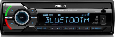 Philips Ηχοσύστημα Αυτοκινήτου Universal 1DIN (Bluetooth/USB/AUX) με Αποσπώμενη Πρόσοψη
