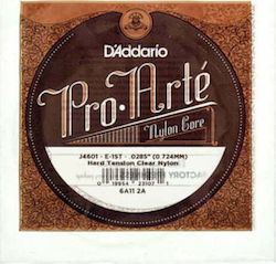 Daddario Pro-Arté Classical Single Nylon String...