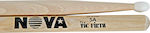 Vic Firth Hickory Μπαγκέτες Ντραμς Nova 5A με Σχήμα Μύτης Oval