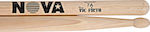 Vic Firth 7A Nova Hickory Drumstick with Wooden Oval Head