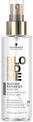 Schwarzkopf Hair Spray Sunscreen BlondMe Blonde Wonders Glaze 150ml