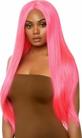 Leg Avenue A2864 33" Lange Gerade Perücke Farbton Perücke - Haare Rosa