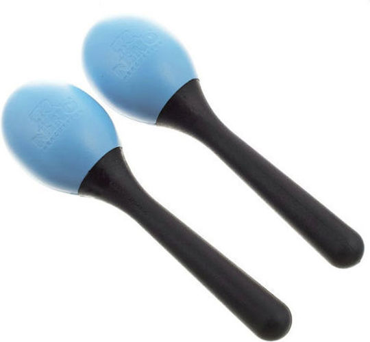 Nino Percussion Plastic Egg Maraca Sky Blue