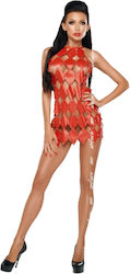 Me-Seduce Gwen Open Back Dress Rochie Sexy Red