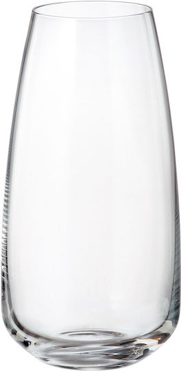 Bohemia Set Brillen Wasser aus Kristall 550ml 6 Stück