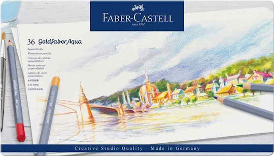 Faber-Castell Goldfaber Aqua Colored Pencil Set Package of 1 packages