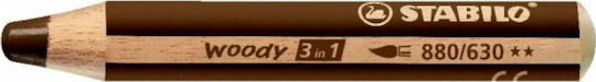 Stabilo Woody Colored Pencil Set Brown Package of 1 packages