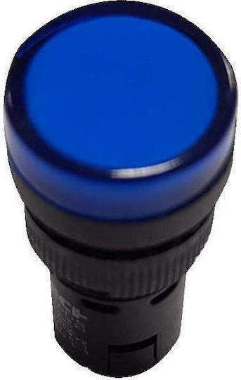 Xindali LED Ενδεικτική Λυχνία 230V Μπλε 1τμχ 022-001423016