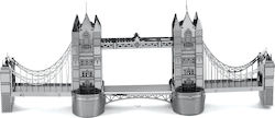 Fascinations London Tower Bridge Metal Modeling Figure Monument 14x5.7x2cm.