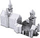 Fascinations Neuschwanstein Castle Metal Modeling Figure Monument