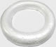 Paperpack Net Wreath Crafting from Styrofoam White 1pcs