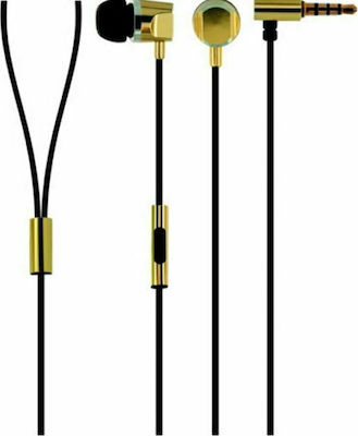 Schwaiger KH410 In-ear Handsfree with 3.5mm Connector Gold