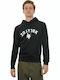 Immergruen ZY19F1033 Sweatshirt with Hood Black