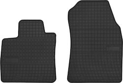 Frogum Set Front and Back 2pcs for Ford Courier 2014 Black