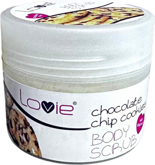 Lovie Chocolate Chip Cookies Shower Scrub για το Πρόσωπο & το Σώμα 200ml