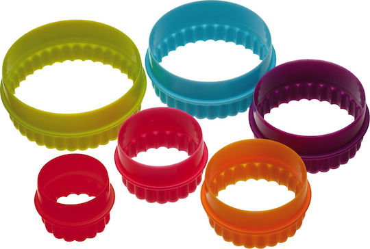Kitchen Craft Plätzchenausstecher Rund 6Stück