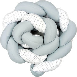 Baby Star Small Crib Bumpers Braided Inside Multicolour 20x140cm
