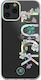 Kingxbar Lucky with Swarovski Crystals Задна корица Пластмаса Прозрачен (iPhone 12 / 12 Pro)