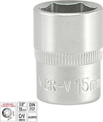 Yato Socket Hex with Square Drive 3/8" Diameter 18mm