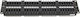 Safewell Patch Panel für Rack 1U 19" 24 Ports c...