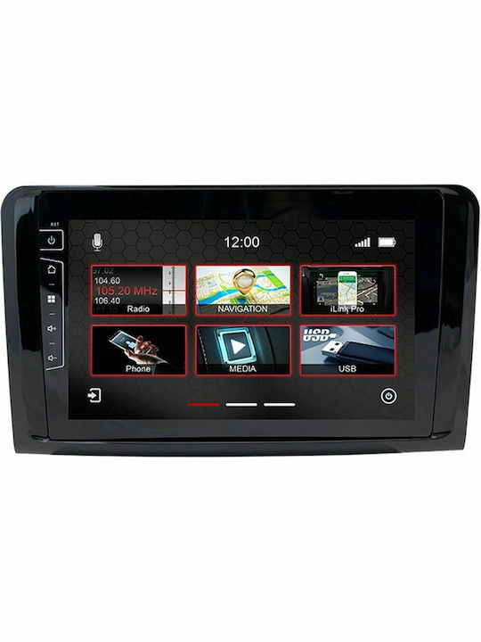 Dynavin Car Audio System for Mercedes-Benz ML / GLK 2008-2013 (Bluetooth/USB/AUX/WiFi/GPS/Apple-Carplay/Android-Auto) with Touch Screen 9"
