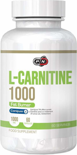 Pure Nutrition L-Carnitine с Карнитин 1000мг 60 капси