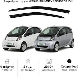 Heko Set Car Windbreakers Front Dark Fime for Peugeot iOn 2 Pieces 26159 Heko Set Car Windbreakers Front Dark Fime for Peugeot iOn 2 Pieces 26159