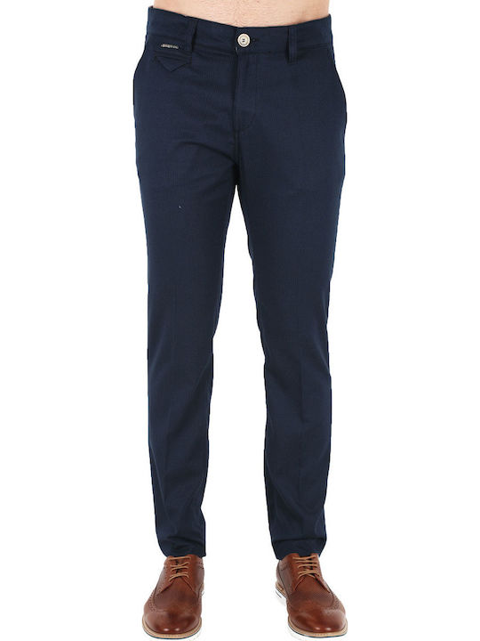 Παντελόνι Chino σε Slim Εφαρμογή Navy Μπλε