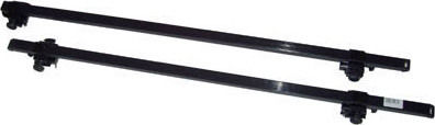 Autoline Bare de Acoperiș Metal 120cm. Universal (Set cu picioare) Negre