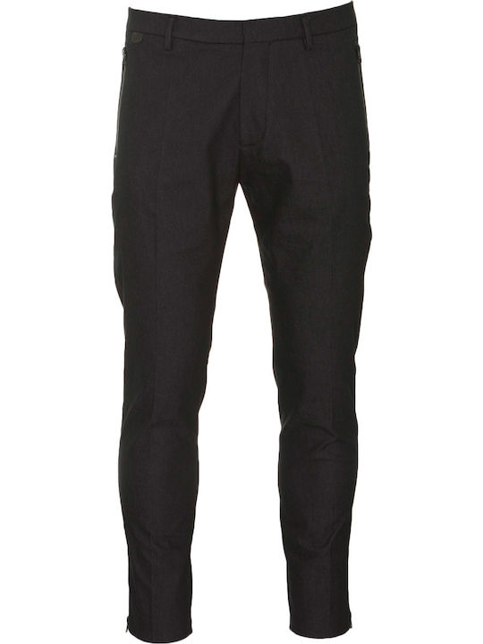 Xagon Man 19032 Pantaloni pentru bărbați Chino cu Croială Tapered Negru