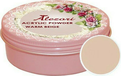 Alezori Powder Warm Beige Acrylic Powder Beige 70gr 5DF/1206 390TA70G