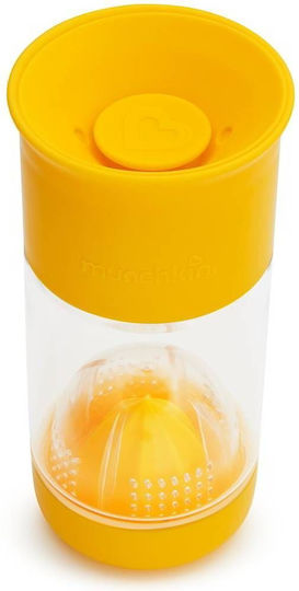 Munchkin Детска Чаша Miracle Fruit Infuser от Жълта Пластмаса 410мл за 12м+