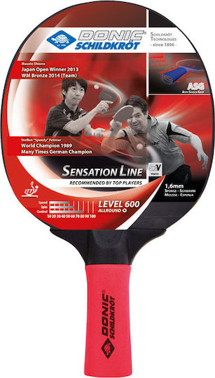 Donic Sensation Line 600 Tischtennisschläger für Fortgeschrittene